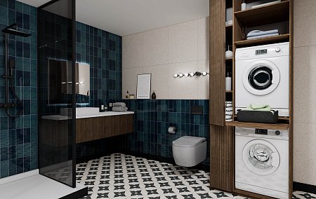 Заказать кухню Хозяйственный шкаф Миа Татами в Новокузнецк