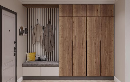 Заказать кухню Прихожая Лайт-1 в Новокузнецк