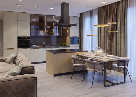 Заказать кухню Кухонный гарнитур Фьюжн в Новокузнецк