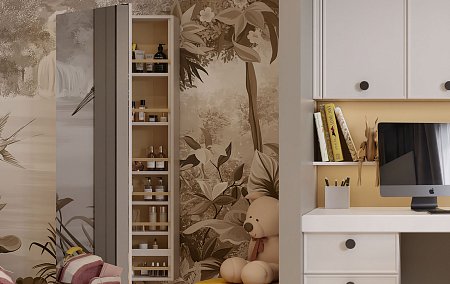 Заказать кухню Шкаф с зеркалом в Новокузнецк