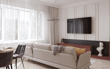 Заказать кухню Гостиная Вита эмаль в Новокузнецк